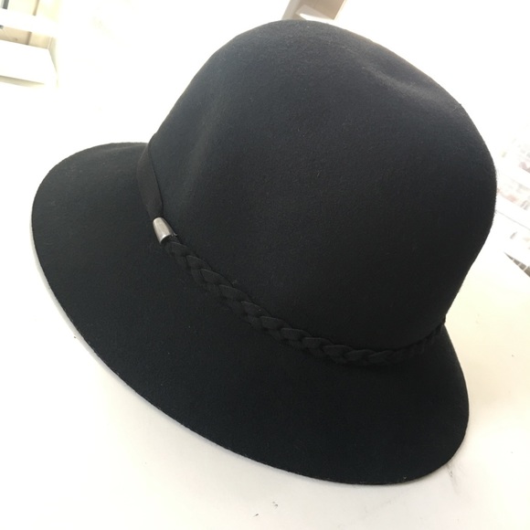 Nine West | Black Hat Braid Detail | 100% Wool - Picture 3 of 4